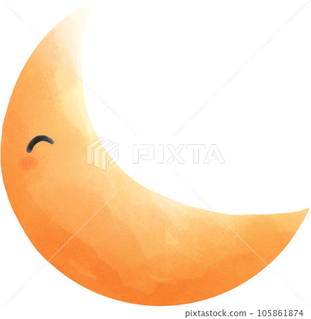 Half moon. 105861874