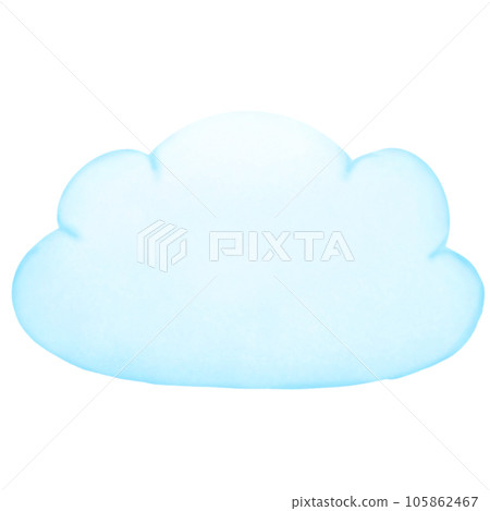 clouds icon vector isolated on white background 105862467