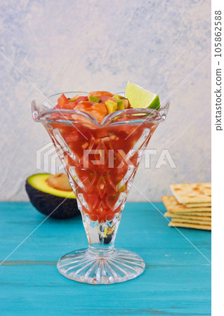 Mexican ceviche acapulqueño 105862588