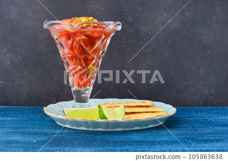 Mexican ceviche acapulqueño Mexican ceviche acapulqueño 105863638