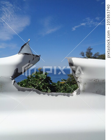 巨石碎了嗎？護欄（垂直組合） 105863740