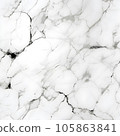 White marble texture with natural pattern for background or design art work. 105863841