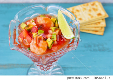 Mexican ceviche acapulqueño Mexican ceviche acapulqueño 105864193