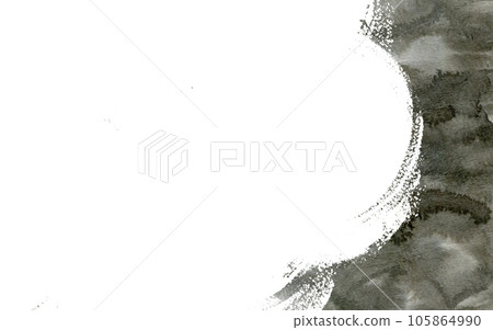 Sumi-e background material black texture 105864990