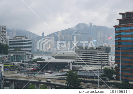 July 30 2023 a cityscape of Hung Hom, located on the Kowloon Peninsula, July 30 2023 a cityscape of Hung Hom, located on the Kowloon Peninsula, 105866314