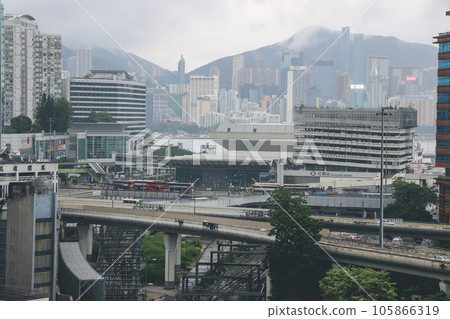 July 30 2023 a cityscape of Hung Hom, located on the Kowloon Peninsula, July 30 2023 a cityscape of Hung Hom, located on the Kowloon Peninsula, 105866319