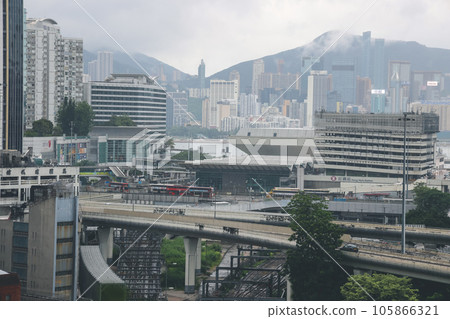 July 30 2023 a cityscape of Hung Hom, located on the Kowloon Peninsula, July 30 2023 a cityscape of Hung Hom, located on the Kowloon Peninsula, 105866321