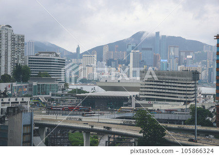 July 30 2023 a cityscape of Hung Hom, located on the Kowloon Peninsula, July 30 2023 a cityscape of Hung Hom, located on the Kowloon Peninsula, 105866324