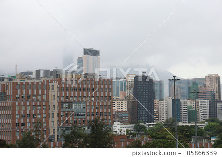 July 30 2023 The cityscape of Hung Hom, located on the Kowloon Peninsula July 30 2023 The cityscape of Hung Hom, located on the Kowloon Peninsula 105866339