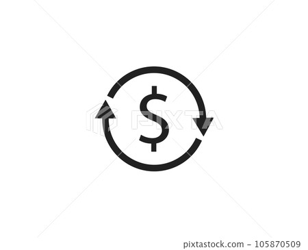 Automatic, payments icon. Vector illustration. 105870509