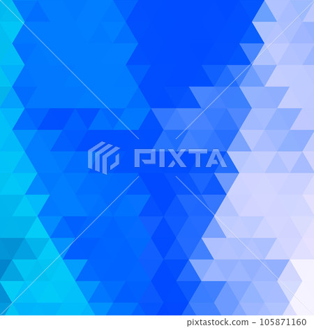 Geometric abstract background. Vector image. polygonal style. Blue triangles. eps 10 Geometric abstract background. Vector image. polygonal style. Blue triangles. eps 10 105871160