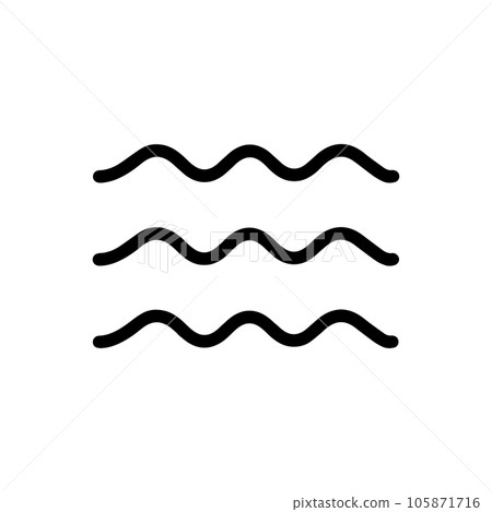 溫柔的波圖像圖標集 105871716