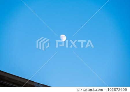 月亮 月 天空 105872606