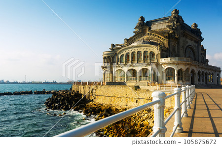 Abandoned casino in Constanta Abandoned casino in Constanta 105875672