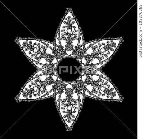 Abstract ornamental mandala Abstract ornamental mandala 105876365
