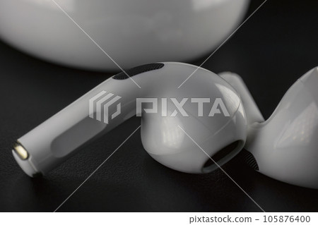 small white headphones small white headphones 105876400