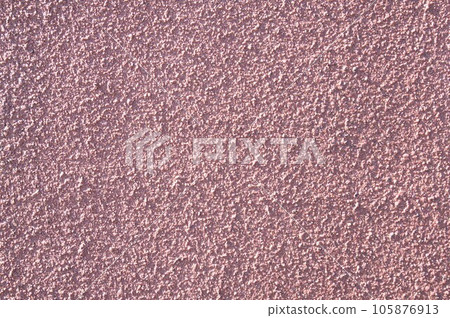 Plaster wall harmonic wall painted in pink 105876913