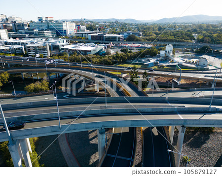 Bowen Hills Interchange in Brisbane Australia 105879127