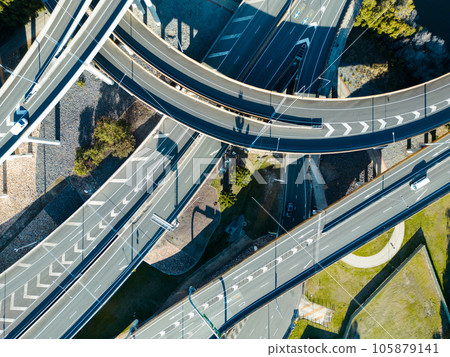 Bowen Hills Interchange in Brisbane Australia Bowen Hills Interchange in Brisbane Australia 105879141