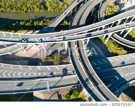 Bowen Hills Interchange in Brisbane Australia 105879143