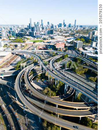 Bowen Hills Interchange in Brisbane Australia 105879150