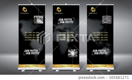 Roll-up template, design (85x200 cm) 105881271
