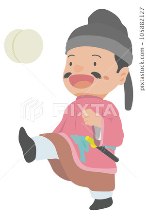 Aristocrats enjoying Kemari 105882127