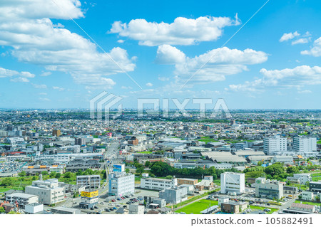Gifu Prefectural Government Office, View from Seiryu Lobby <Gifu City, Gifu Prefecture> Gifu Prefectural Government Office, View from Seiryu Lobby <Gifu City, Gifu Prefecture> 105882491