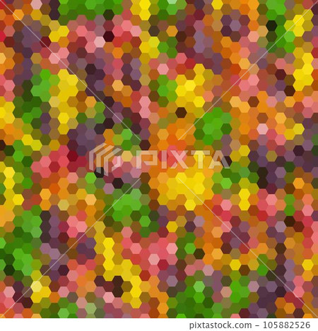 color hexagonal design. abstract vector illustration. polygonal style.layout for advertising. eps 10 105882526
