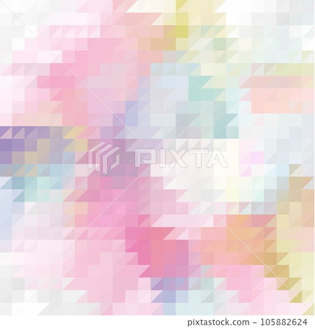 vector abstract irregular polygon background - Stock