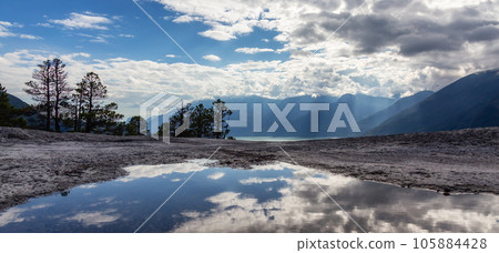 Mountain Landscape in Canadian Nature. Chief Mountain in Squamish, BC, Canada 105884428