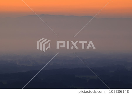 Lake Oshu in summer, Oshu City, Iwate Prefecture 105886148