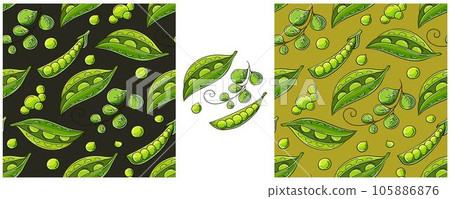 Seamless pattern. Color Set in hand draw style. Can be used for fabric and etc Seamless pattern. Color Set in hand draw style. Can be used for fabric and etc 105886876
