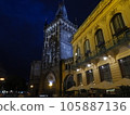 Prague Old Town Gate (Powder Gate) and Historic Town Hall 105887136