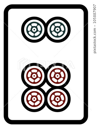 麻將牌六缸 105887907