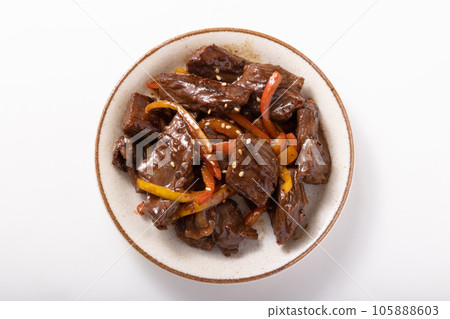 蠔油辣椒炒牛裙 蠔油辣椒炒牛裙 105888603