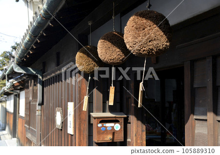 今井町，江戶時代的街景 奈良縣橿原市的酒舖杉玉 105889310