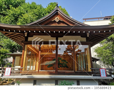 Noh Theater in Hatomori Hachiman Shrine Noh Theater in Hatomori Hachiman Shrine 105889415