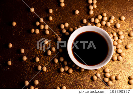 Soy sauce and soy Soy sauce and soy 105890557