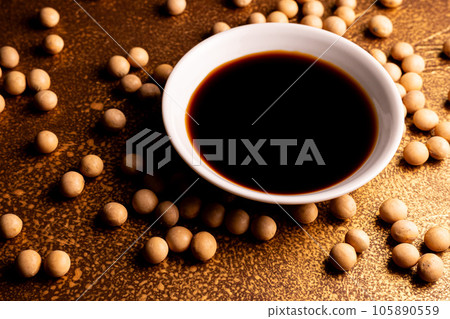 Soy sauce and soy 105890559