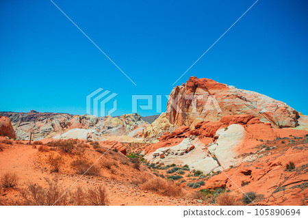 Valley of Fire State Park in Nevada, USA Valley of Fire State Park in Nevada, USA 105890694