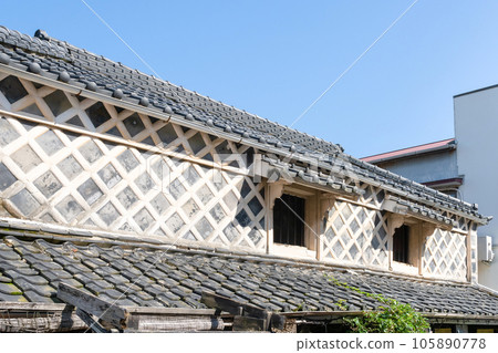 Shimoda City, Shizuoka Prefecture Perry Road Townscape Namako Wall Shimoda City, Shizuoka Prefecture Perry Road Townscape Namako Wall 105890778