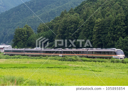 [Kise Main Line] Arigatou Kiha Series 85 Nanki running along the line 105893854