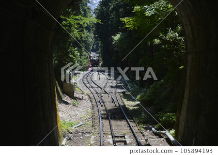 滋賀縣大津市比叡山延歷寺坂本纜車 105894193
