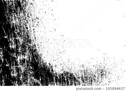 Grunge Black and White Distress Texture. Scratch Dirty Texture Background Grunge Black and White Distress Texture. Scratch Dirty Texture Background 105894637