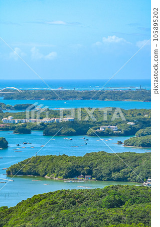 陽光明媚的夏日橫山天文台 105895202