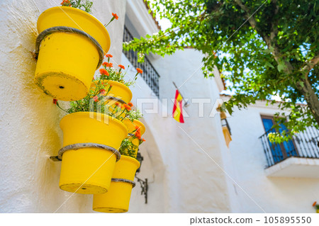 Shima Mediterranean Village in sunny summer 105895550