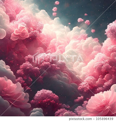 pink clouds 105896439