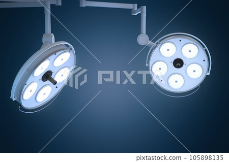Surgery lights or medical lamps 105898135