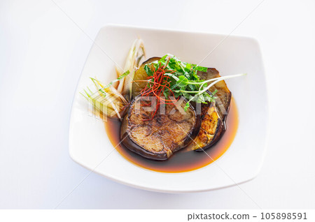 Fried eggplant 105898591